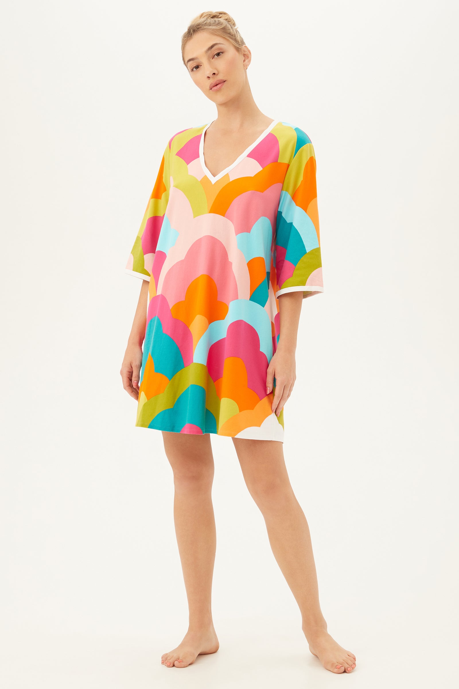 Trina turk 2024 rainbow dress