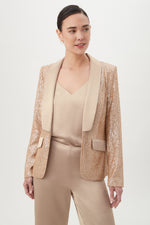AI BLAZER in GOLD additional image 3