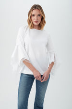 FONTAINEBLEAU TOP in WHITE