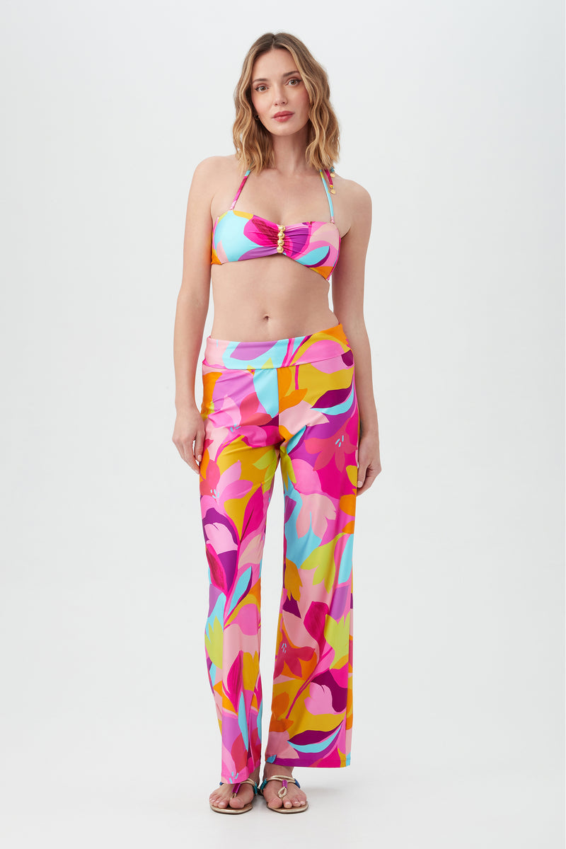 WOMEN'S LILLETH SWIM COVER-UP PANT in MULTI additional image 2