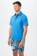 BRANSON SHIRT in BLUE HAWAIIAN additional image 10