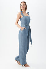 PAGO PAGO JUMPSUIT in INDIGO additional image 9