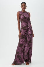 AMARA DRESS in MUDCLOTH/LAC ROSE additional image 3