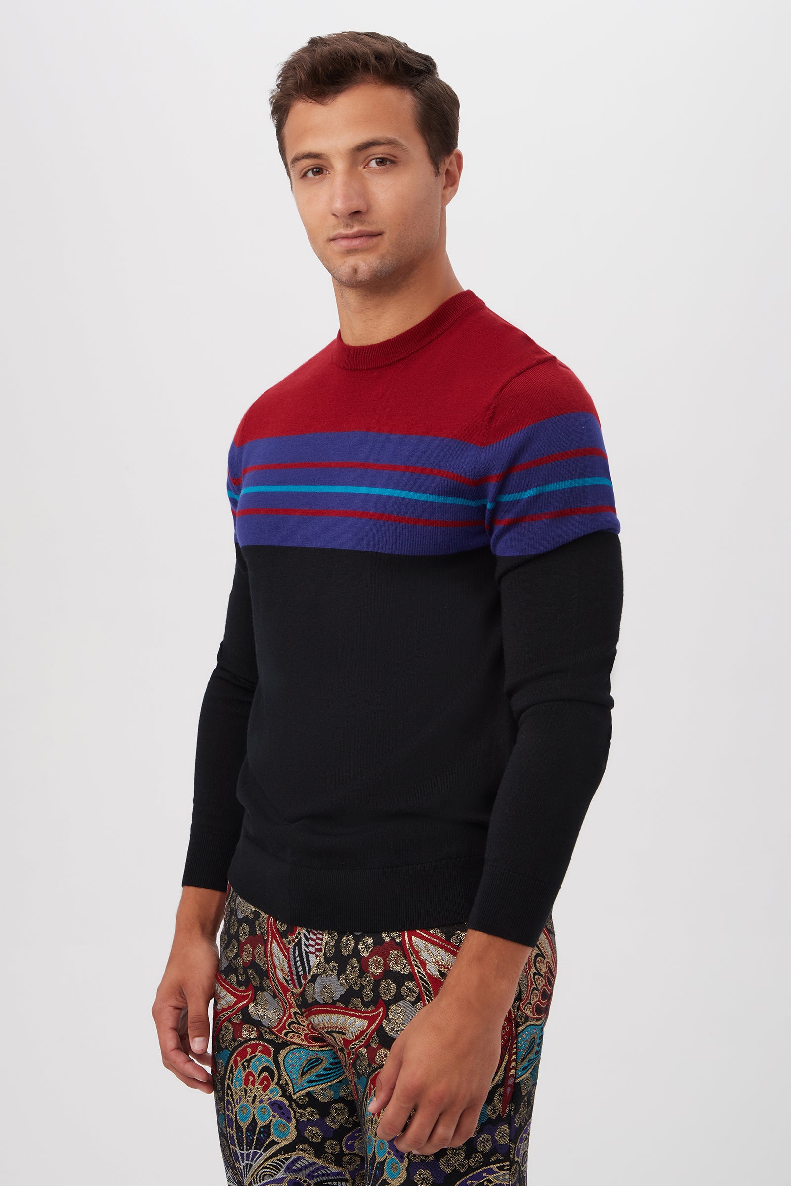 Romero Striped Sweater - Merino Wool