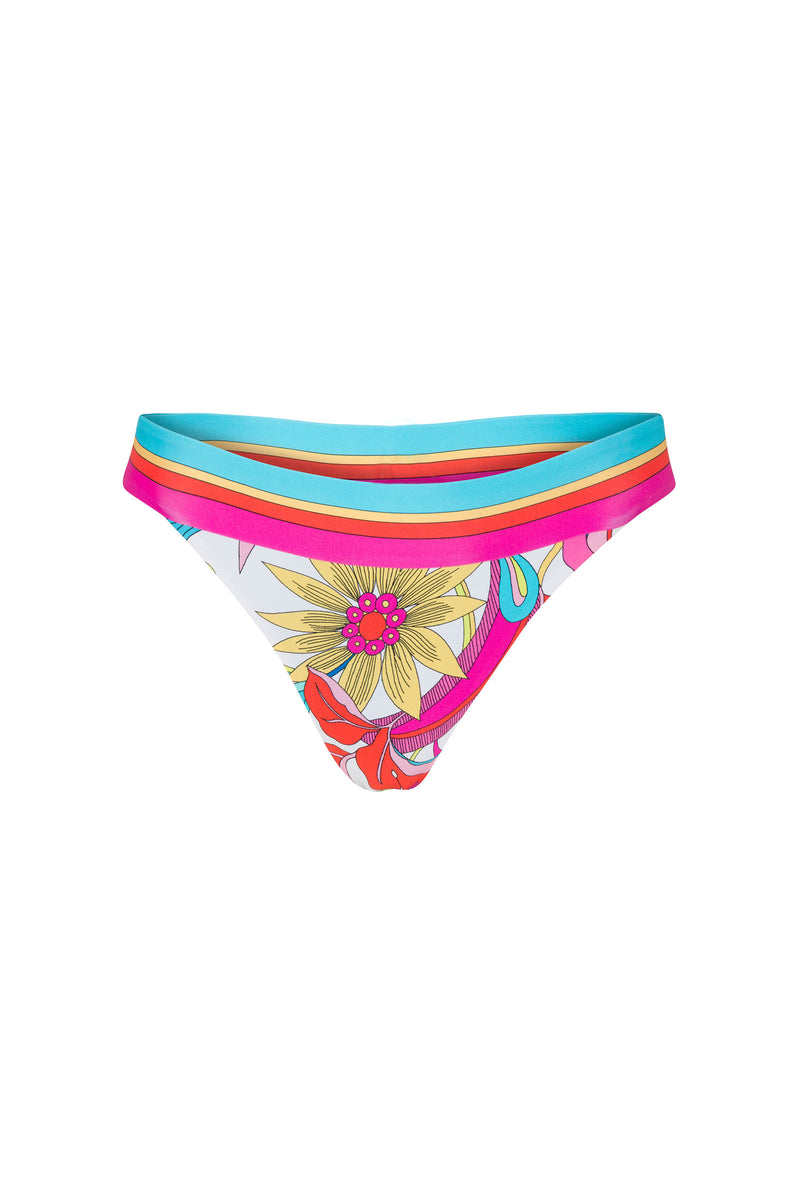 WOMEN'S FONTAINE BANDED HIPSTER SWIM BOTTOM in MULTI additional image 1