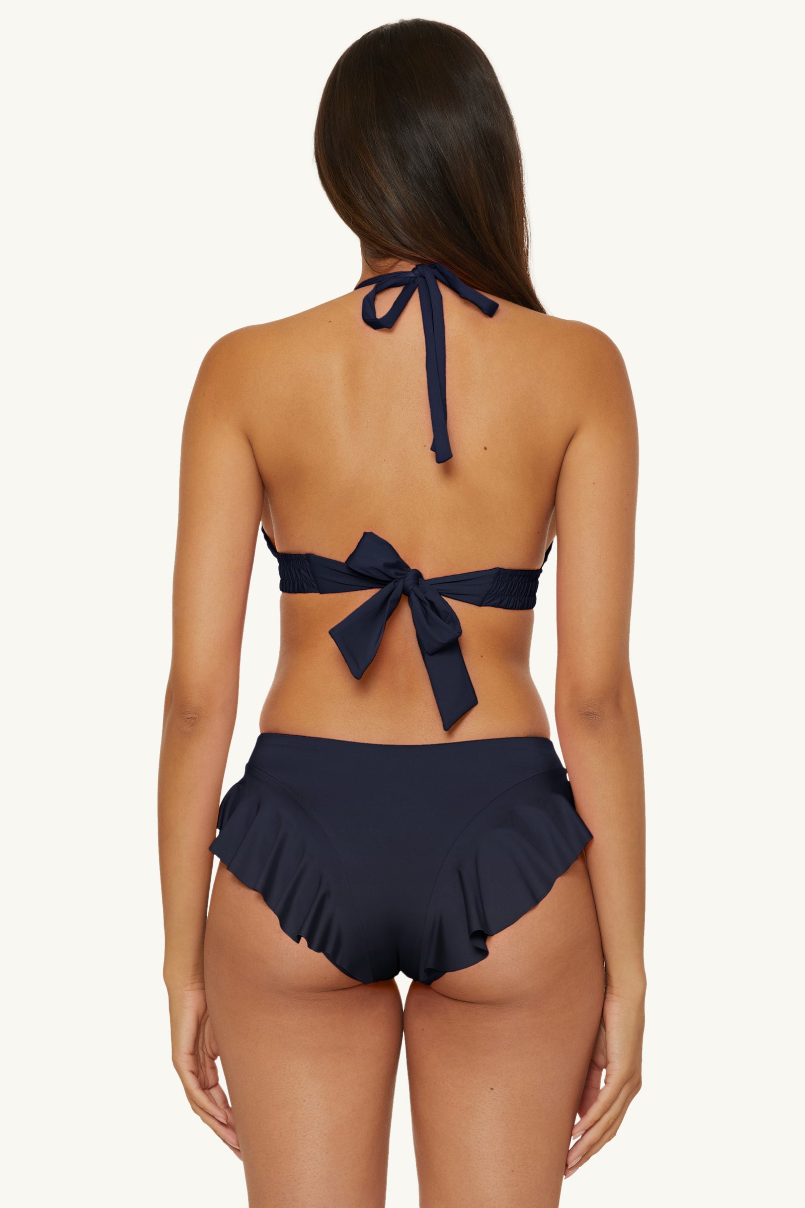 Ruffle Hipster Swim Bottom - Monaco