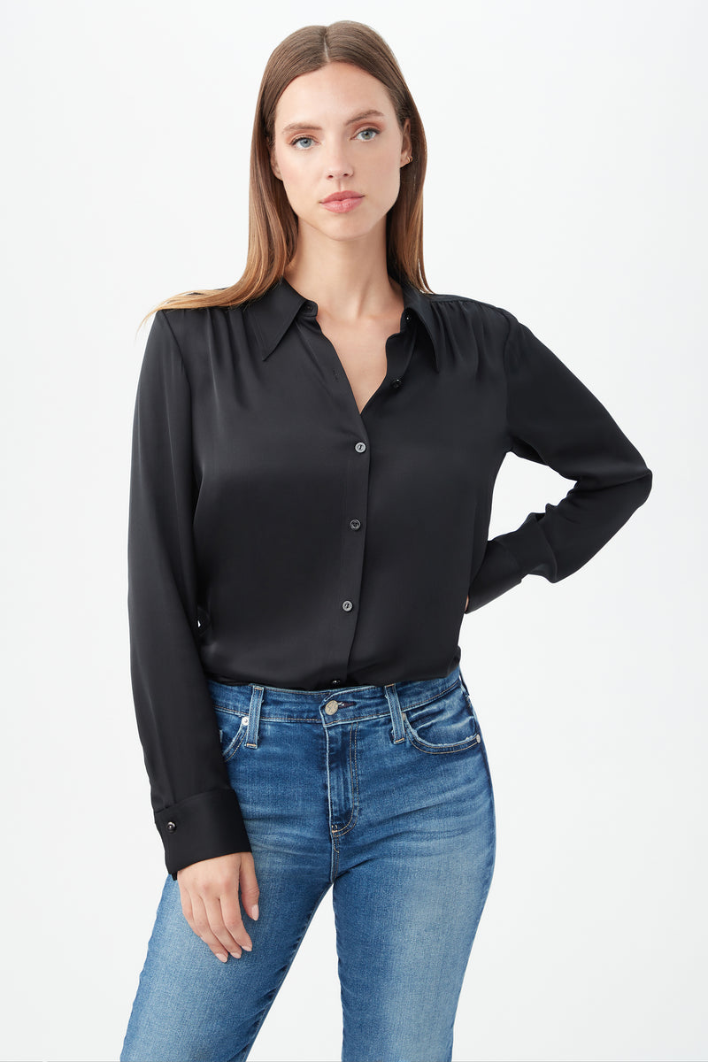 CASSAVETES TOP in BLACK additional image 3