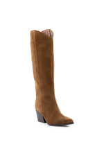 BEGGING YOU SUEDE BOOT in COGNAC