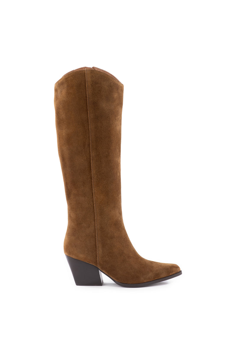 BEGGING YOU SUEDE BOOT in COGNAC additional image 1